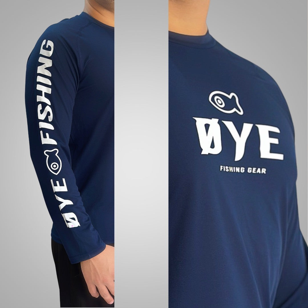 HERITAGE ØTECH Men’s Fishing Crew Shirt – UPF 50+ | Quick-Dry | Antibacterial