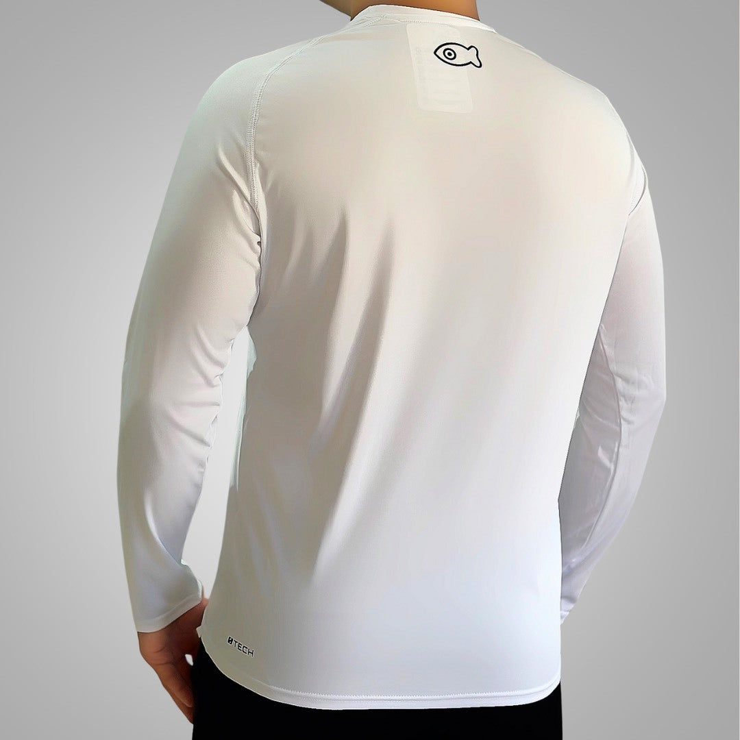 HERITAGE ØTECH Men’s Fishing Crew Shirt – UPF 50+ | Quick-Dry | Antibacterial