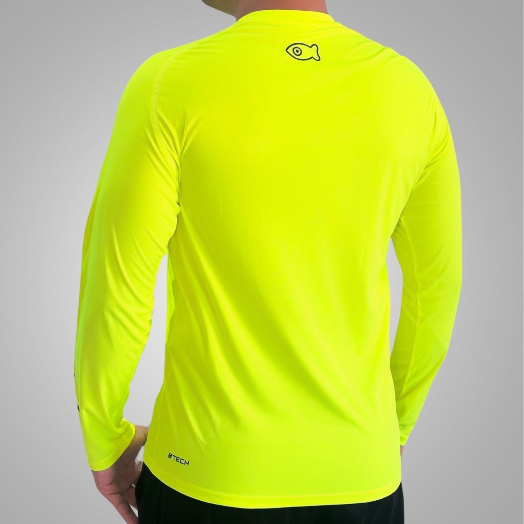 HERITAGE ØTECH Men’s Fishing Crew Shirt – UPF 50+ | Quick-Dry | Antibacterial