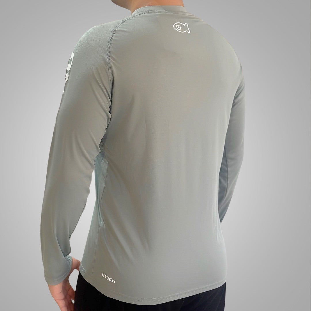 HERITAGE ØTECH Men’s Fishing Crew Shirt – UPF 50+ | Quick-Dry | Antibacterial