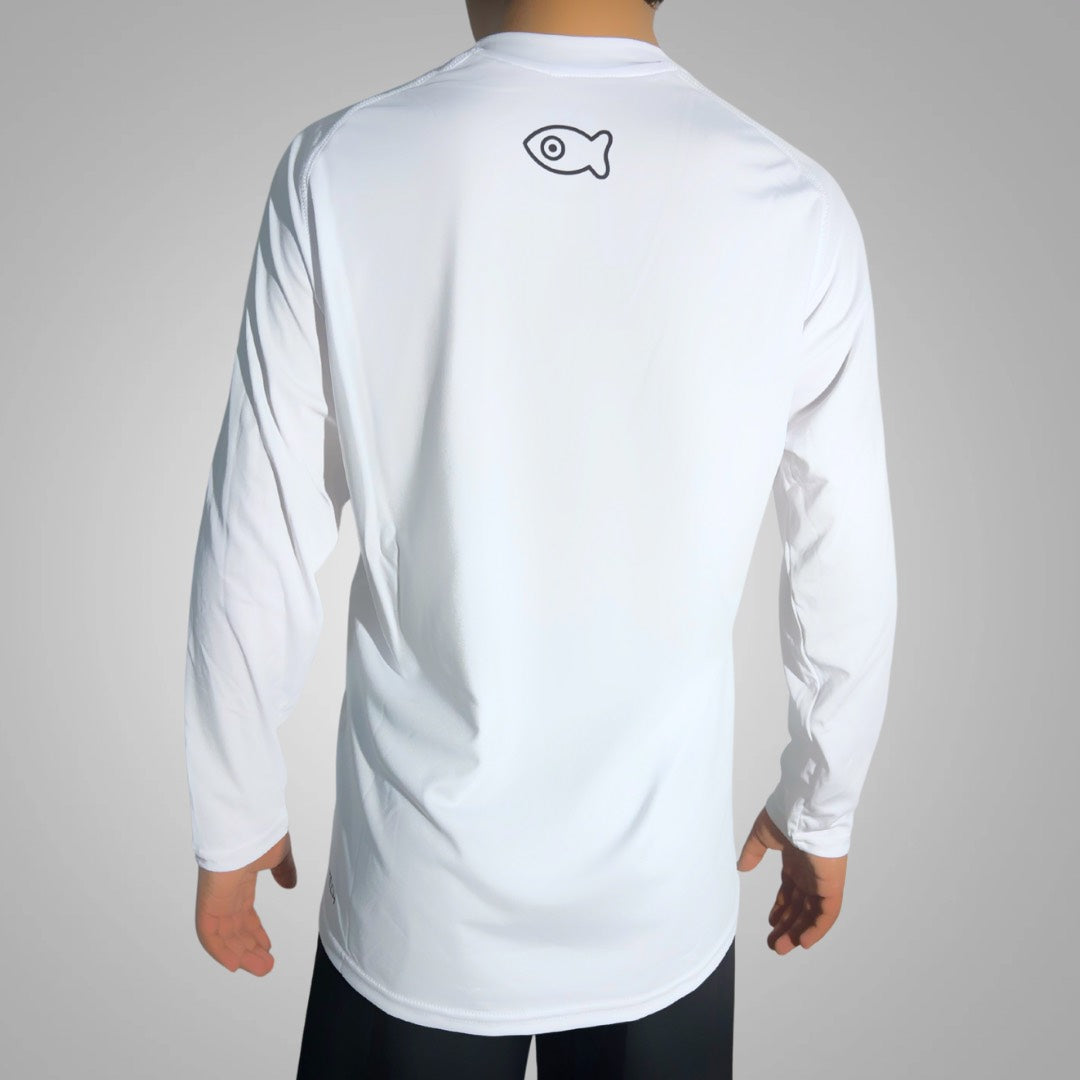 Kids ØTECH Performance Crew – UPF 50+ Long Sleeve Fishing Shirt | Quick-Dry & Breathable